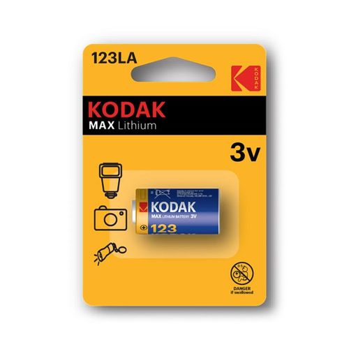 Kodak ULTRA litijum 123LA baterija (1-pak) slika 1