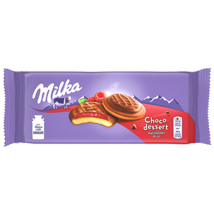 MILKA Biskvit CHOCO DESSERT Malina 147g