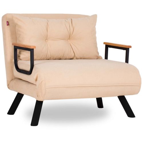 Atelier Del Sofa Sando Single - Cream Cream 1-Seat Sofa-Bed slika 1
