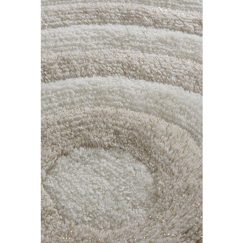 Wave - Ecru Ecru Bathmat Set (3 Pieces) slika 5