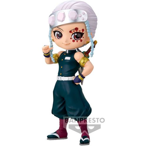 Demon Slayer Kimetsu no Yaiba Tengen Uzui Q Posket figure 14cm slika 1