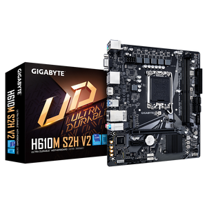 Gigabyte H610M S2H V2 LGA1700, H610 Chipset, 2 x DDR5 DIMM