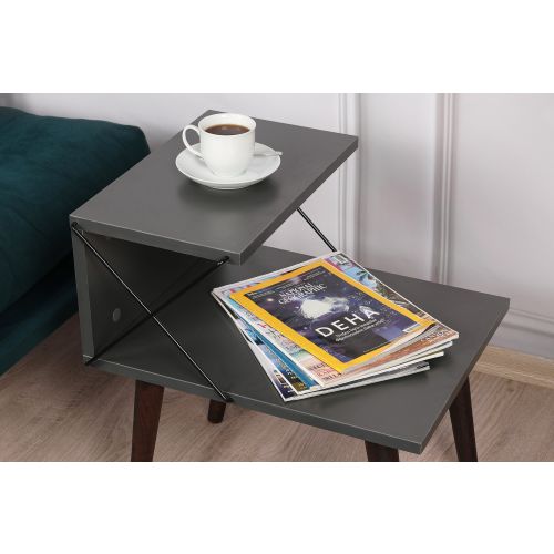 Cross - Anthracite Anthracite Nightstand slika 4