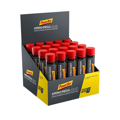 Powerbar Amino Mega Liquid Ampoules (20x25ml) Unflavoured slika 1