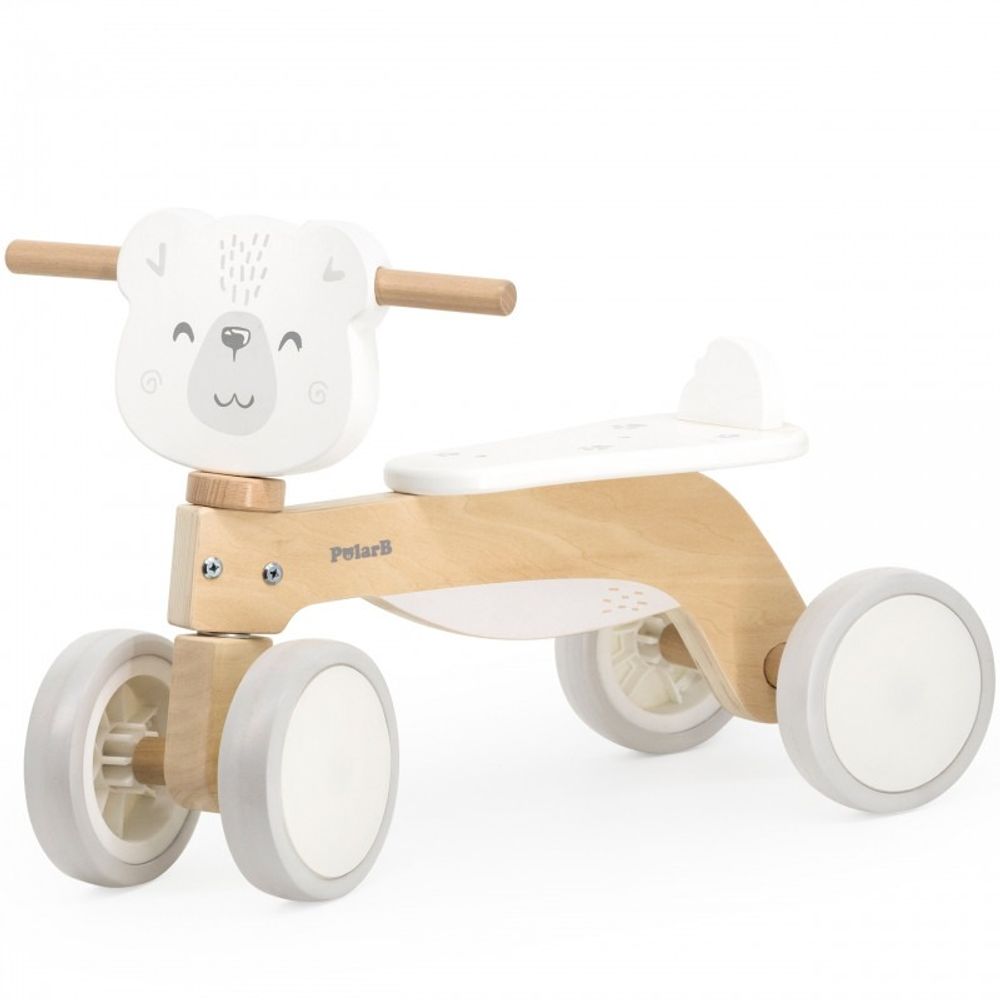 Viga PolarB 44239 Drvena guralica Polarni medo slika 1