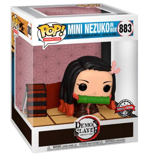 Ekskluzivna POP figura Deluxe Demon Slayer Kimetsu no Yaiba Mini Nezuko slika 2