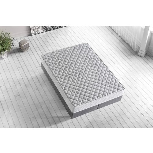 Woody Fashion Madrac, Bijela boja, Hybrid 200x200 cm Double Size Soft and Firm Mattress slika 2