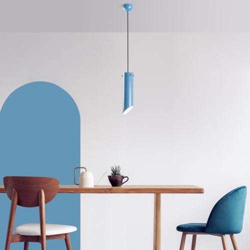 Kesikboru - Light Blue Light Blue Chandelier slika 1