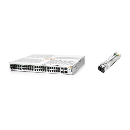 Aruba Instant On 1930 48G 4xSFP + Innoptical SFP+ modul 10G slika 1