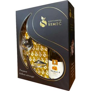 Šimić Medica 0,7L + 2 čaše 