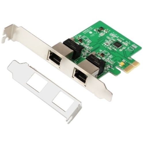 E-GREEN PCI-Express kontroler 2-port Gigabit Ethernet slika 1