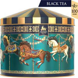 RICHARD TEA ROYAL MERRY-GO-ROUND - Crni čaj u metalnoj kutiji, rinfuz 100g GREEN 101539
