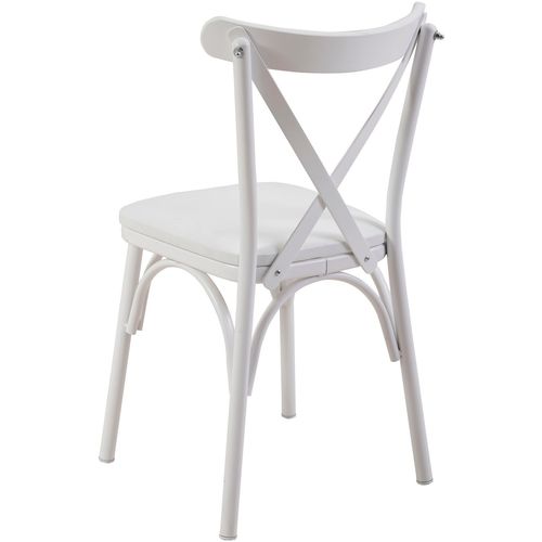 Oliver Açl.White Karina-White White Extendable Dining Table & Chairs Set (4 Pieces) slika 11