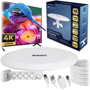 Berdsen BD-955 unutarnja/vanjska TV ultra HD 4K antena bijela
