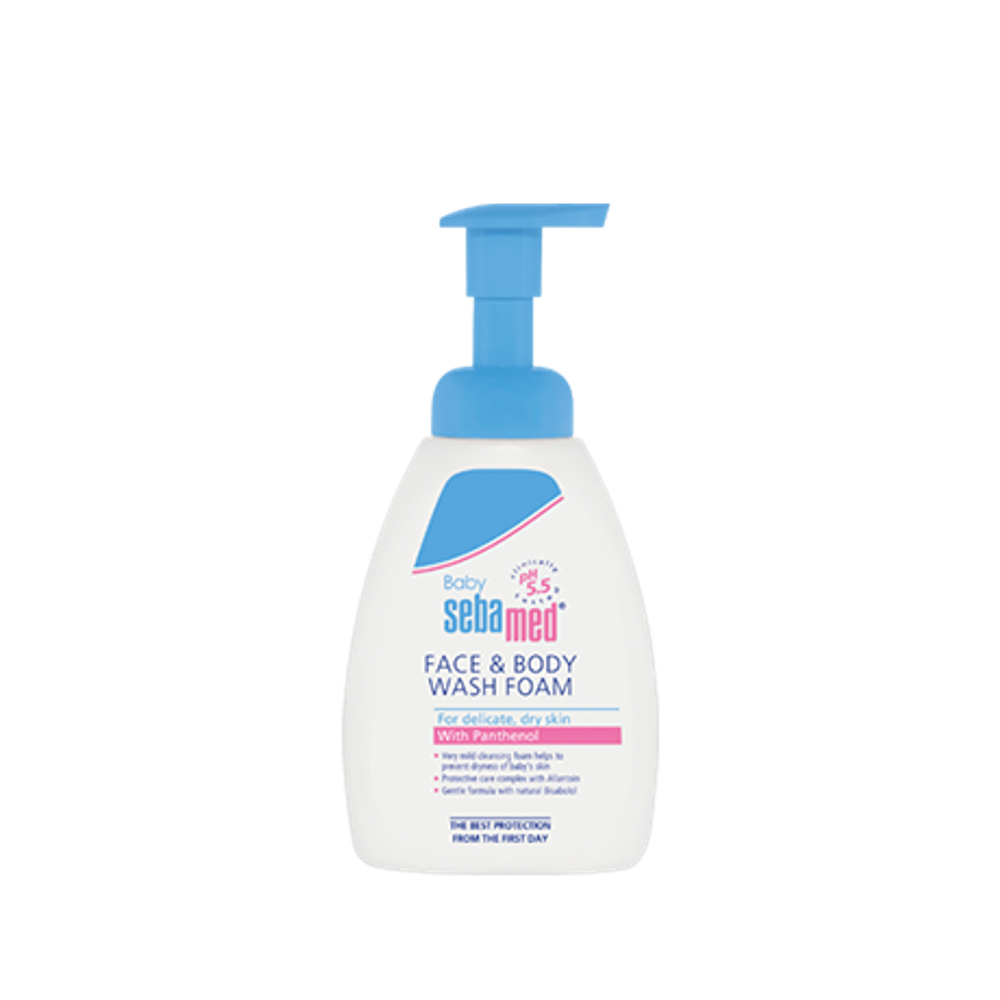 Sebamed Baby pjena za pranje lica i tijela 400ml slika 1