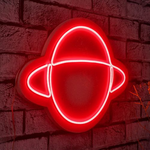 Wallity Ukrasna plastična LED rasvjeta, Saturn - Red slika 9