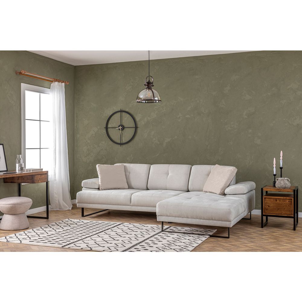 Mustang Small Right - Bež Ugaona Sofa slika 2