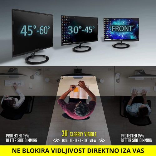 Zaštitna Folija za Ekran (Privacy Screen Filter) - 27 incha slika 5