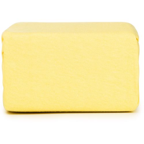 Pamučna plahta s gumicom Svilanit Lyon XXL yellow 160x200 cm slika 3