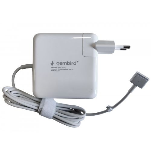 NPA85-200-4250 (TJ-341N Apple Type-T) Gembird punjac za MacBook 85W-20V-4.2A, Magsafe2 Type-T slika 1