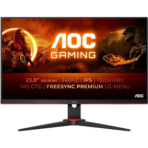 AOC LED, 24G2ZE, VGA, DP, 2xHDMI, 240Hz 24G2ZE