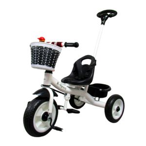 Tricikl T8 bijeli i crni EVA kotači Push bike