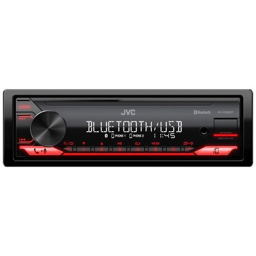 Auto radio JVC KD-X282BT, Bluetooth®, prednji AUX i USB, DSP s DTA i 13-pojasnim EQ-om, kompatibilnost s aplikacijom JVC Remote. slika 1