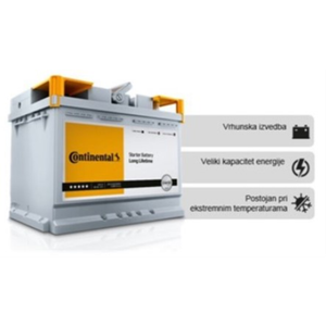AKUMULATOR CONTINENTAL EFB L3 70AH (760A) START-STOP
