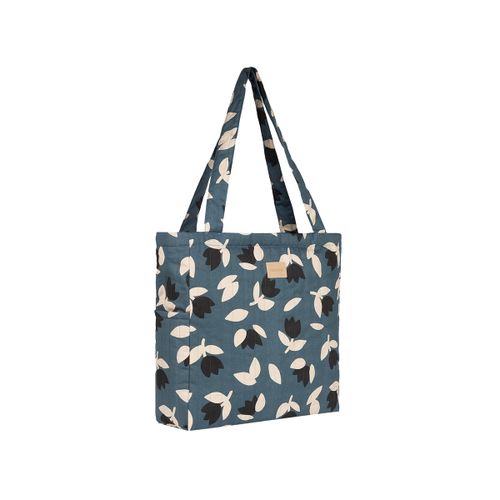 Nobodinoz Hyde Park Tote Torba Blue Black Tulips slika 1