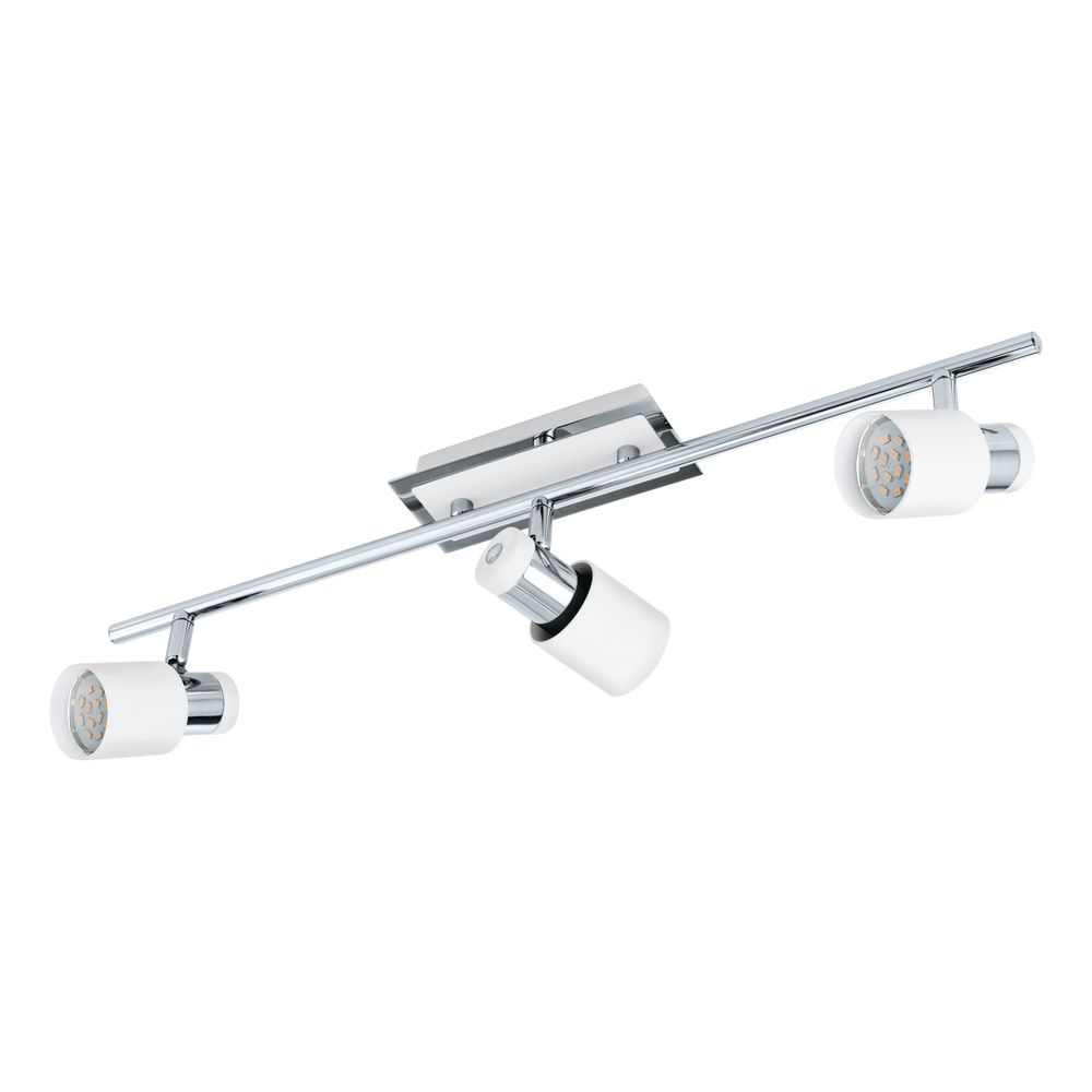 Eglo Davida reflektor/3, led, gu10, 3x5w, 3x400lm, krom/bijela  slika 1