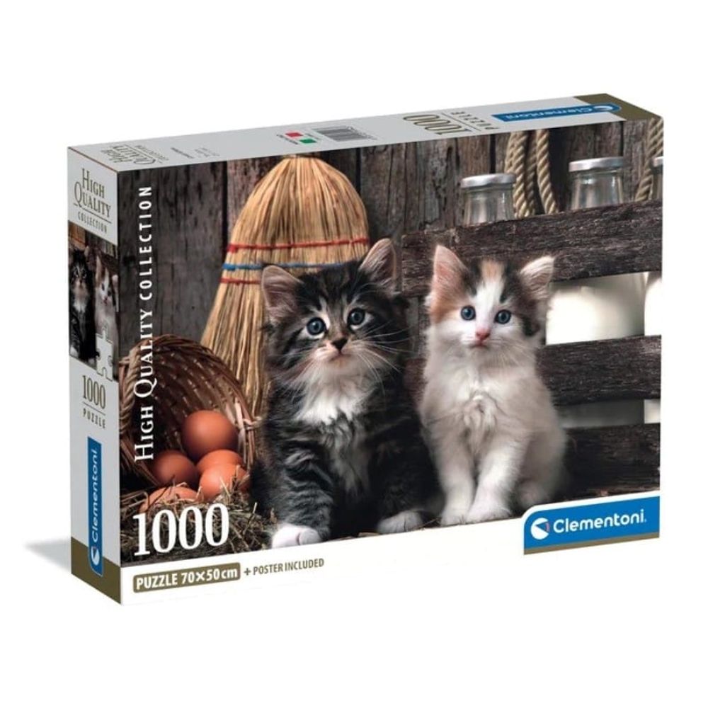 Clementoni CL39943 Puzzle Slatki mačići 1000kom slika 1