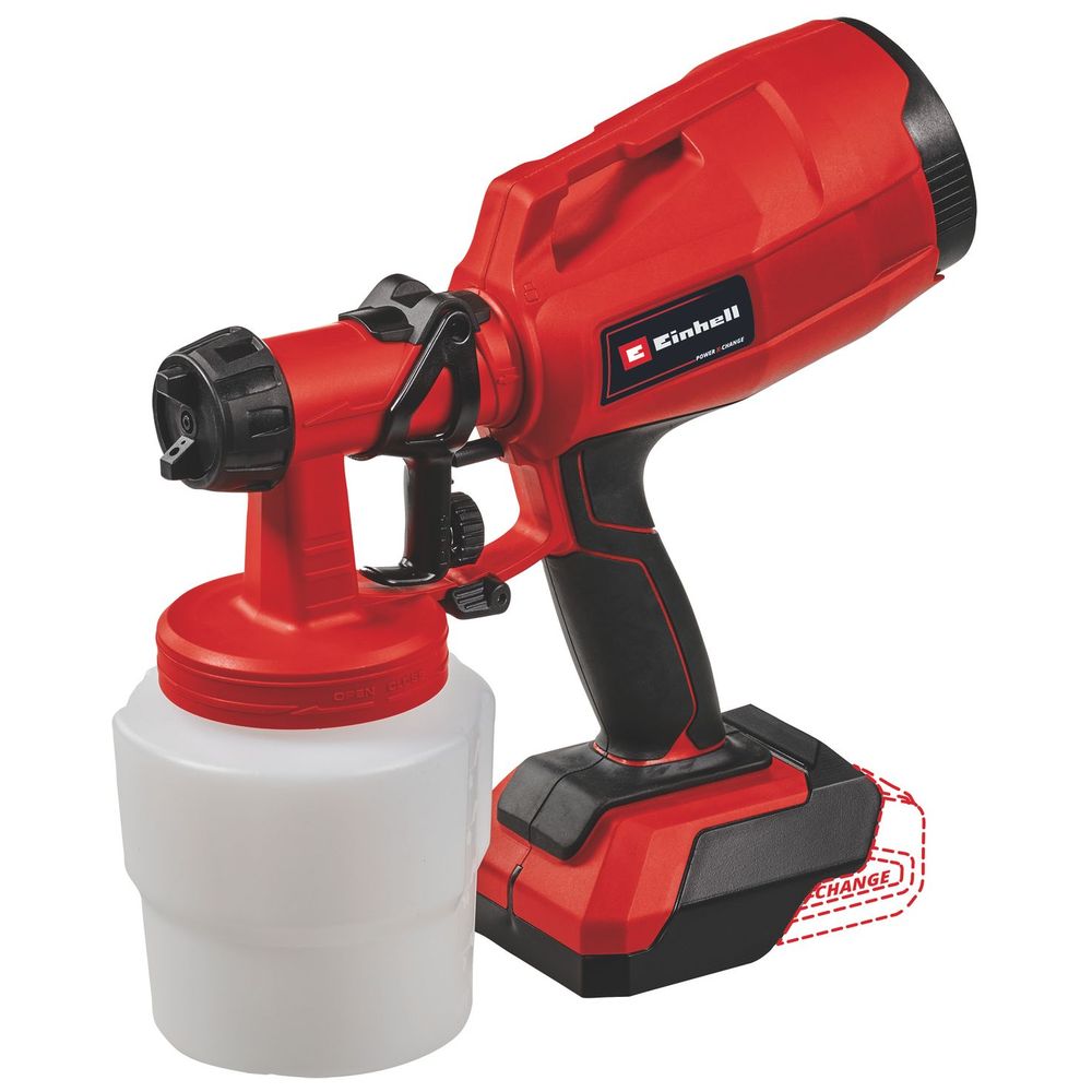 Einhell Akumulatorski pištolj za farbanje TC-SY 18/60 Li-Solo slika 1
