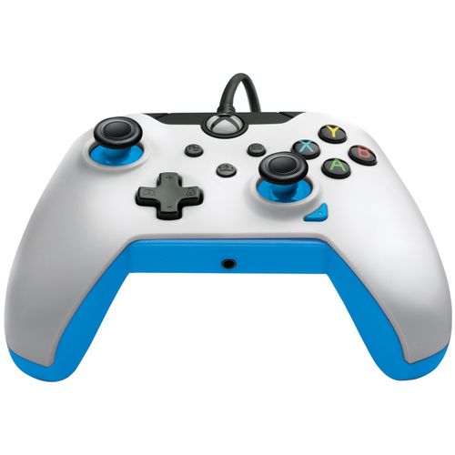 PDP XBOX WIRED CONTROLLER WHITE - ION (BLUE) slika 2