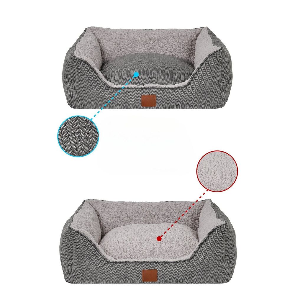 Pet bed Zeus 80 x 100, colour: grey slika 4