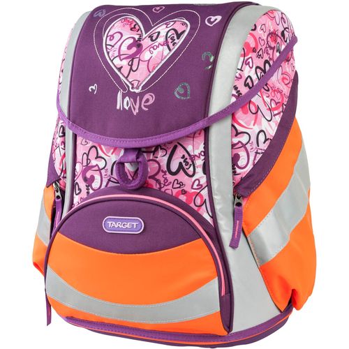 Target školska torba Reflex Hearts SE slika 1