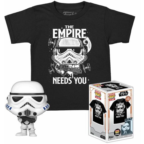 Funko Pocket Pop & Tee: Star Wars - Stormtrooper (KD) slika 1