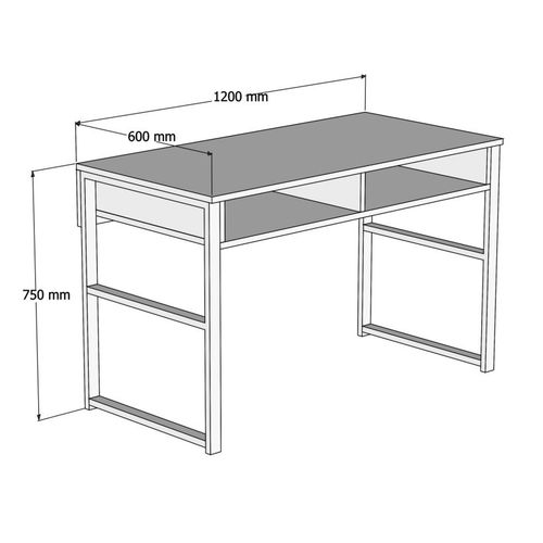 Woody Fashion Studijski stol, Misto - White slika 8