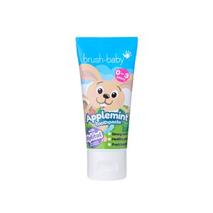 Brush-Baby Dječija pasta za zube sa okusom jabuke i mente 0m+ 50ml - Applemint