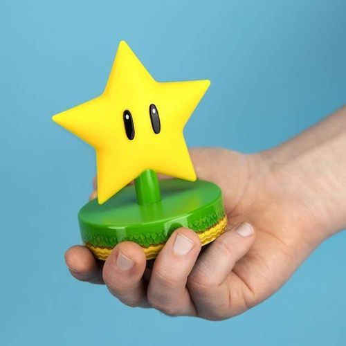 Super Mario Bros Star Icons lamp 12cm slika 5