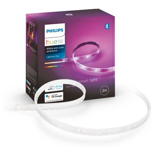 Pametna LED traka PHILIPS Hue Lightstrip Plus V4, sa adapterom, 2m slika 1