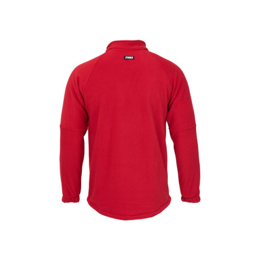XGB3 Flis muški duks na kopčanje Loki Thermo FULL Zip, Red slika 2