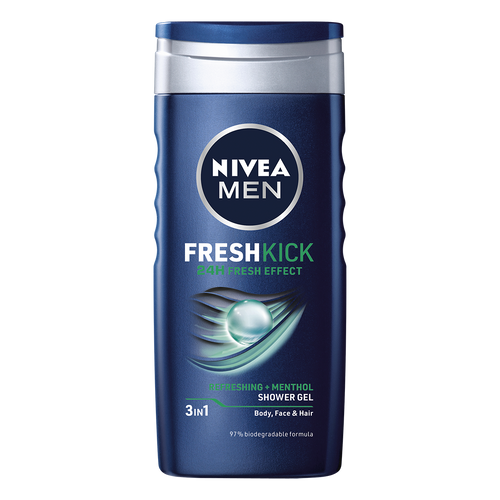 NIVEA Men Fresh Kick gel za tuširanje 250ml slika 1