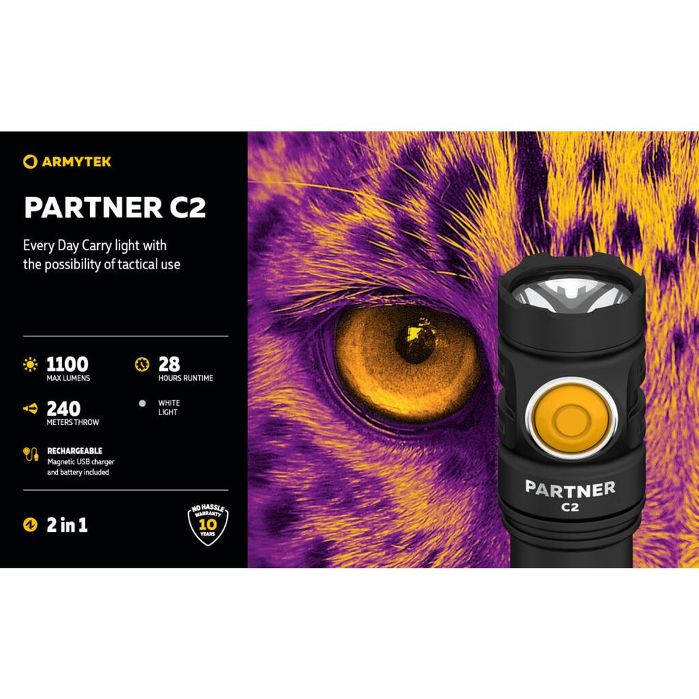 Armytek Baterijska lampa Partner C2 slika 12