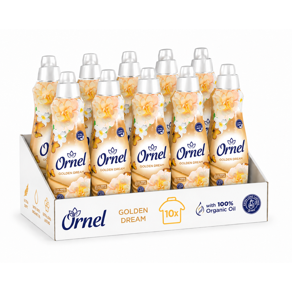 Ornel Golden Dream omekšivač za rublje 10×800mL XXL slika 1