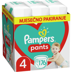 Pampers Pants Pelene-gaćice, Mjesečno pakiranje