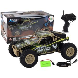 Off-road Rally auto na daljinsko upravljanje 1:24 zeleni