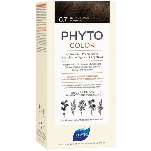 Phyto Phytocolor Boja Za Kosu 2019 6,7 Kestenjasto Tamno Plava  slika 1
