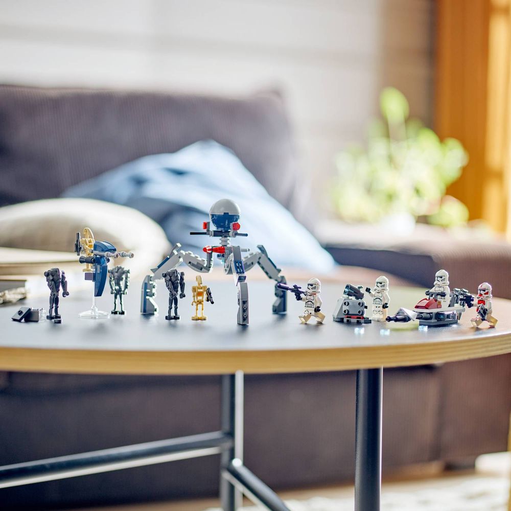 LEGO 75372 Clone Trooper & Batlle Droid - Borbeni komplet slika 9