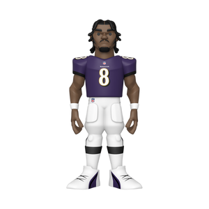 Funko Gold 30 cm NFL: Baltimore Ravens - Lamar Jackson