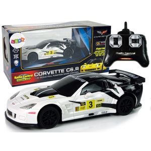 Auto na daljinsko upravljanje1:24 Corvette C6.R - bijeli